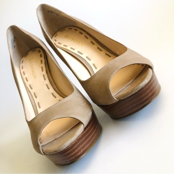 Enzo Angiolini Sully Platform Peep Toe Pumps - Picture 6 of 15